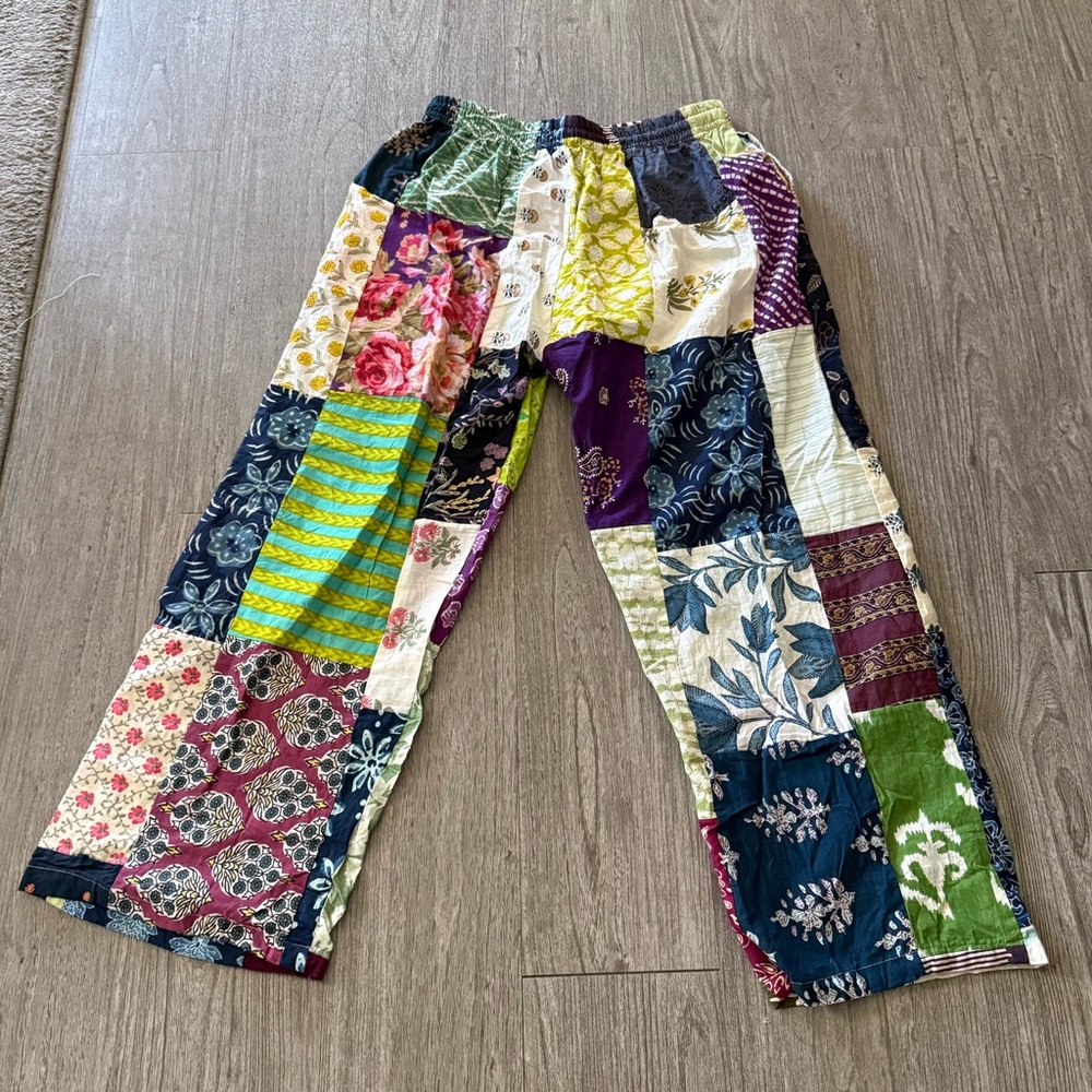 Kathmandu Multicolor Patchwork Pants NWT NWT - image 3